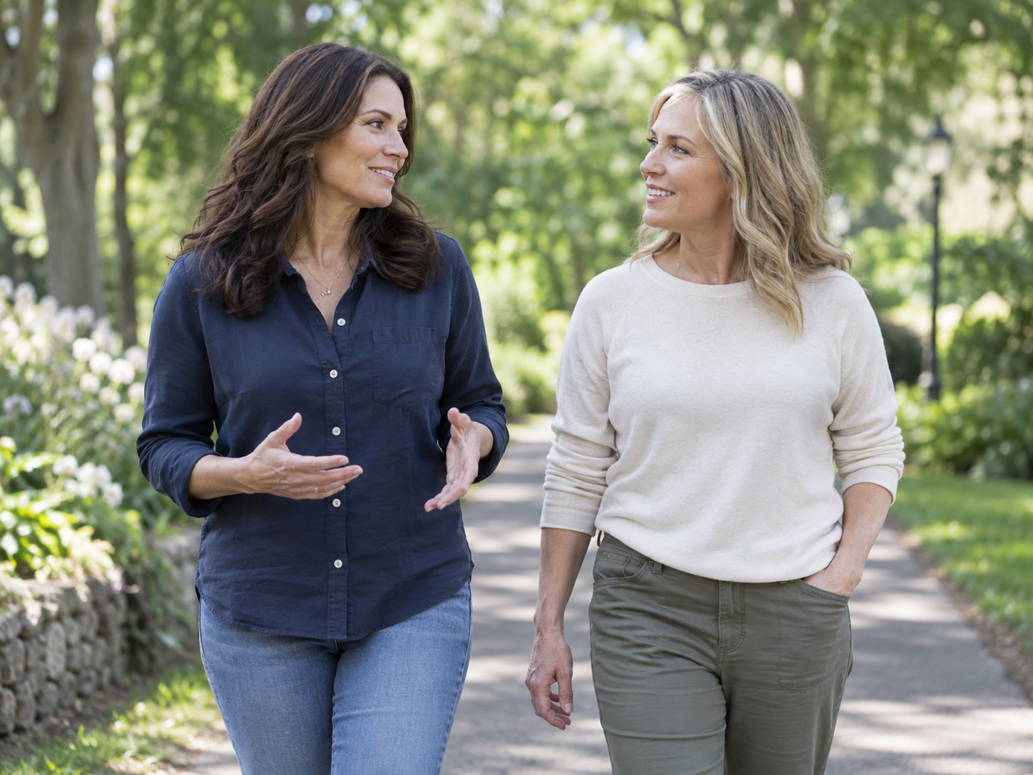 Women discussing thyroid wellness questions